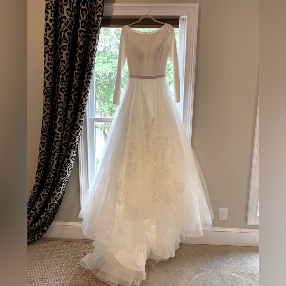 Beautiful Modest Long Sleeve Wedding Dress